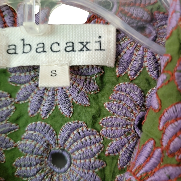 Rare abacaxi Banana eyelet top - Picture 5 of 9